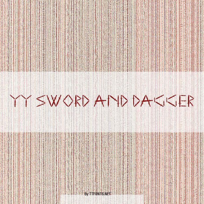 YY Sword and Dagger example